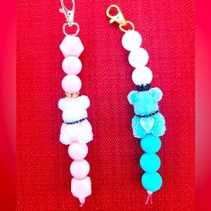 Customized bear keychains